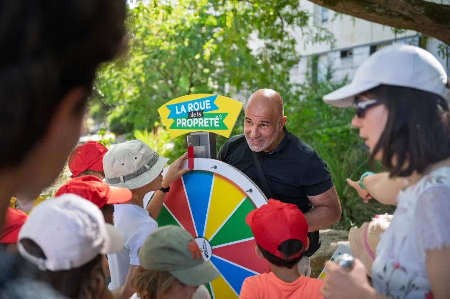 À Bellevue, déchets et propreté au programme des écoliers