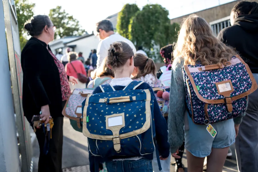 À Nantes, retour à l’école pour des milliers d’élèves