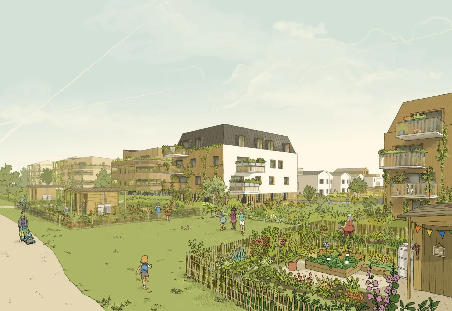 Aux Sorinières, le quartier des Vignes entre dans sa phase finale