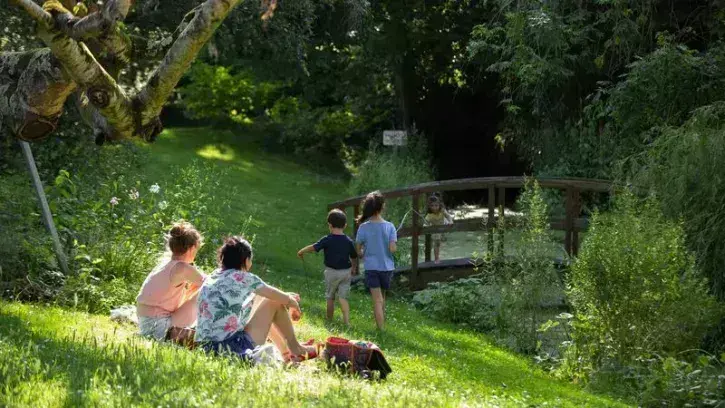 Pique-nique sur les bords de Sèvre.