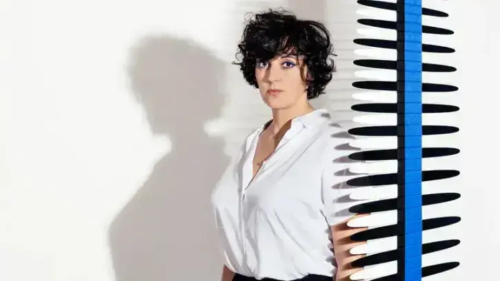 Portrait d'une artiste. 