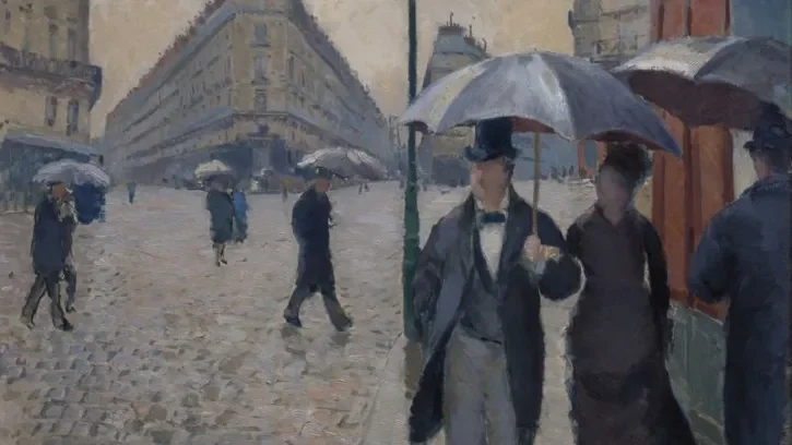 Une toile de gustave Caillebotte. 