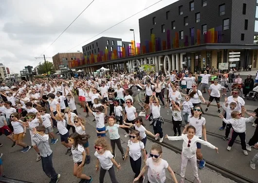 Course des couleurs à Bellevue