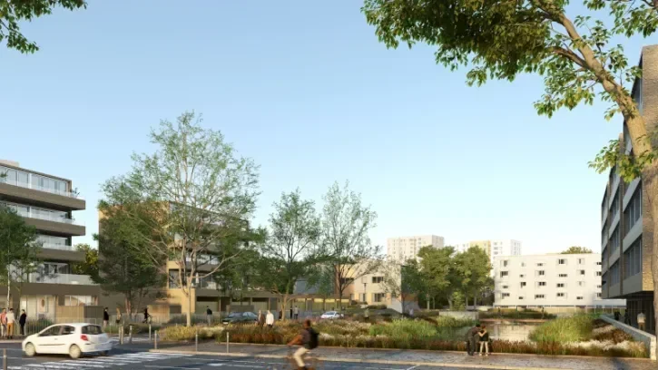 Futur bassin à Bout-des-Pavés à Nantes Nord