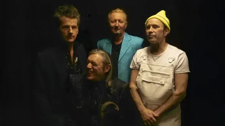 Le groupe Einstürzende Neubauten.