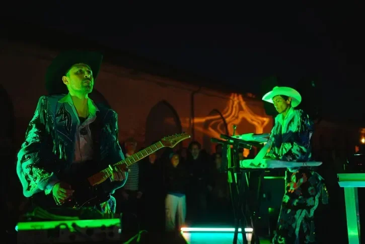 Le groupe Los Thuthanaka.