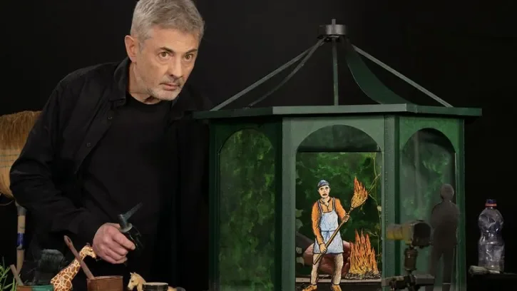 Une oeuvre de Pierrick Sorin.