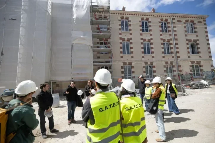 Visites de chantiers à l'occasion du forum 2026 de la Caserne Mellinet.
