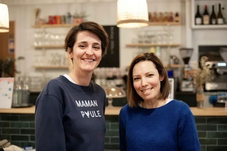 Portrait de deux femmes