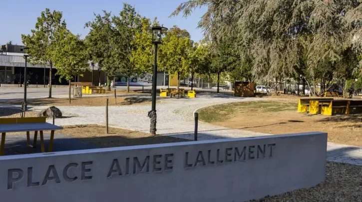 Place Aimée-Lallement au Breil