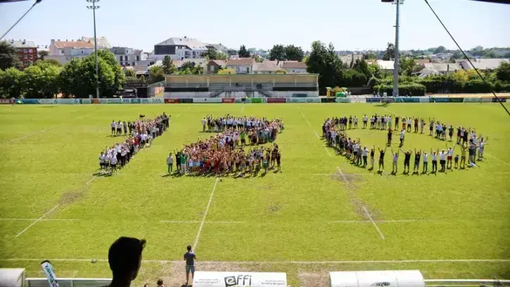 Le Stade Nantais, fondé en 1903, a organisé une grande fête pour célébrer ses 120 ans d'existence. © Romain Boulanger