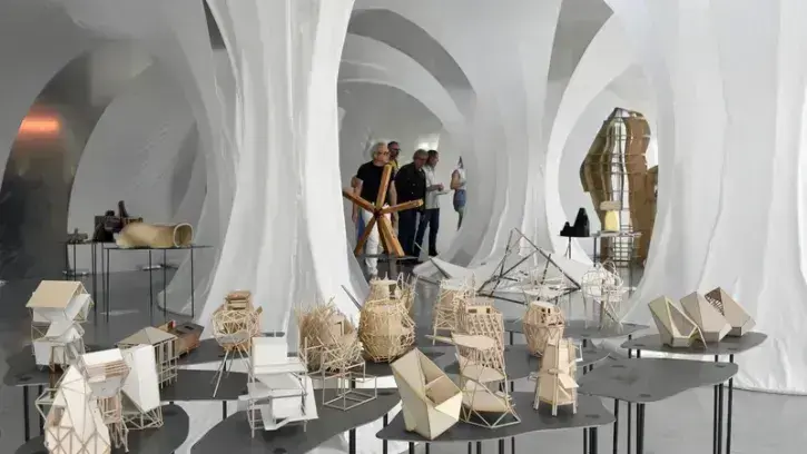 L'École nationale supérieure d'architecture (ENSA) abrite d'étonnantes bulles gonflables, où sont exposés des projets conçus des étudiants en fin de cursus. Ces derniers ont imaginé, sous la direction de Michel Bertreux et Francis Miguel, des habitats et 