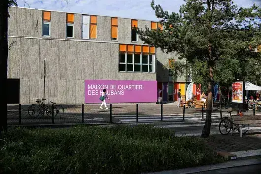 Image maison quartier haubans