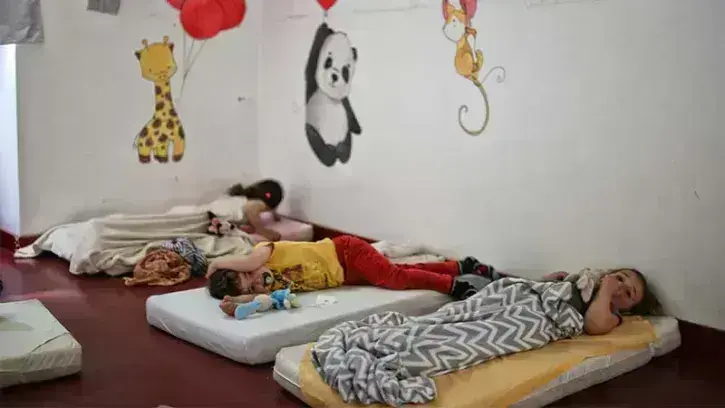 Pour les plus petits, la sieste peut durer deux bonnes heures.