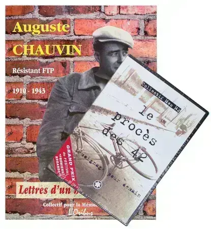 "Auguste Chauvin, résistant FTP. 1910-1943. Lettres d'un héros ordinaire", par le Collectif pour la mémoire des 42 (L'Oribus) est paru en 2003. Tout comme le documentaire sur le procès des "42".