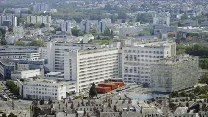 Fin 2027, après le déménagement du CHU, Nantes Métropole deviendra propriétaire du site l'Hôtel-Dieu, occupant 10 hectares en centre-ville de Nantes © Rodolphe Delaroque.