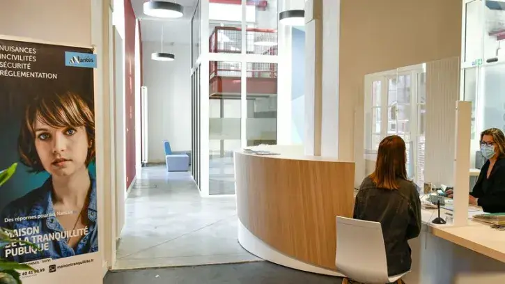 La Maison de la tranquillité publique vous accueille de 8h30 à 17h30, du lundi au vendredi. © Stéphan Ménoret