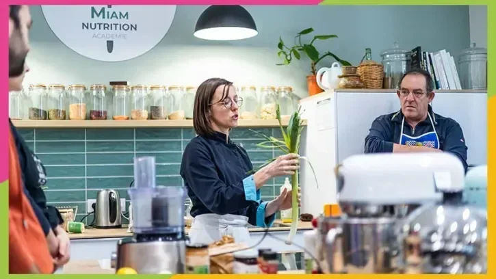 Emilie Guillou conseille de décliner les recettes d'été avec les légumes d'hiver. © Garance Wester pour Nantes Métropole Emilie Guillou conseille de décliner les recettes d'été avec les légumes d'hiver. © Garance Wester pour Nantes Métropole