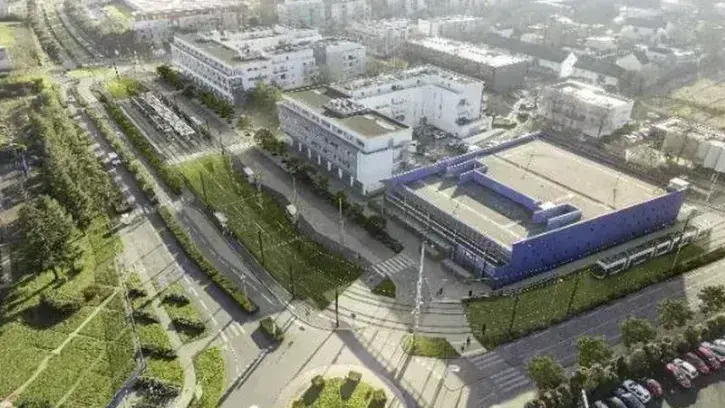 Au terminus François-Mitterrand, une nouvelle voie tramway sera créée qui permettra de gérer les retournements des rames des lignes 1 et 7. Le projet inclut la création d'un 3e quai en station © DR.