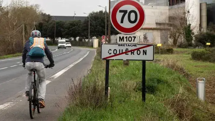 L'axe magistral Nantes-Couëron passera par le quai Cormerais à Saint-Herblain, la VM107 et la route de la Navale, pour s'achever sur le quai Fougerat à Couëron © Céline Jacq.