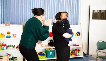 Des activités sont proposées pour les enfants. © Garance Wester pour Nantes Métropole