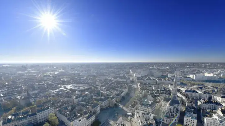 Le 18 juillet 2022, il a fait 42°C à Nantes, un record de température. Malheureusement, cela va se reproduire régulièrement, les vagues de chaleur vont devenir la norme de nos étés. © Rodolphe Delaroque