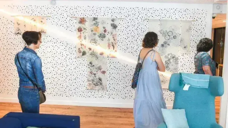 Près de 19 femmes ont participé à la création de l'exposition à Citad'elles (©Nantes Métropole)
