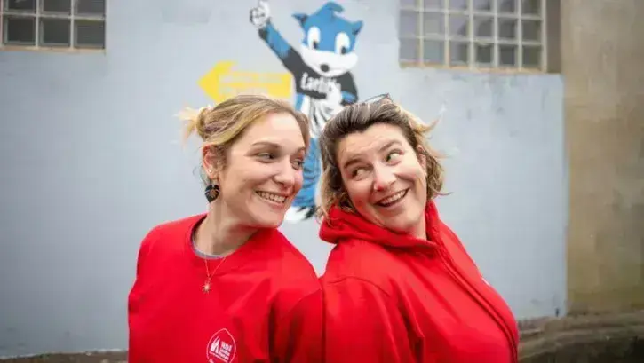 Morgan Daumas et Marie Paricaud (de G à D) sont membres de La Laetitia, qui souffle ses 180 bougies le 10 novembre © Patrick Garçon – Nantes Métropole