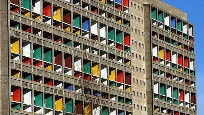 La Maison radieuse à Rezé © Thierry Mézerette.