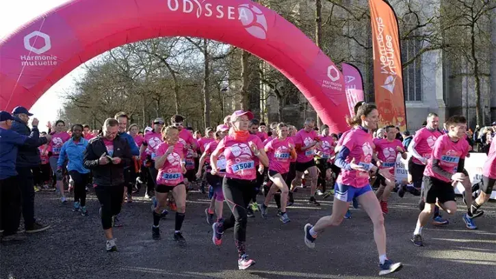 Seul ou à plusieurs, en famille et / ou entre amis, il y a plusieurs façons de participer à la course Odyssea ! © Rodolphe Delaroque / Nantes Métropole
