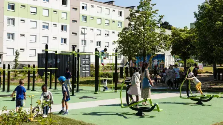 La rénovation urbaine du quartier de Plaisance à Orvault avance ! © Jean-Félix Fayolle pour Nantes Métropole.