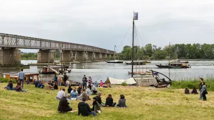 Le port de Mauves-sur-Loire © Jean-Félix Fayolle pour Nantes Métropole