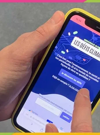 Une application a été lancée pour vous accompagner lors des défis climats nouvelle formule. © Pierre-Yves Lange